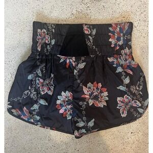 Free‎ People Movement Floral Print Running Athletic Shorts